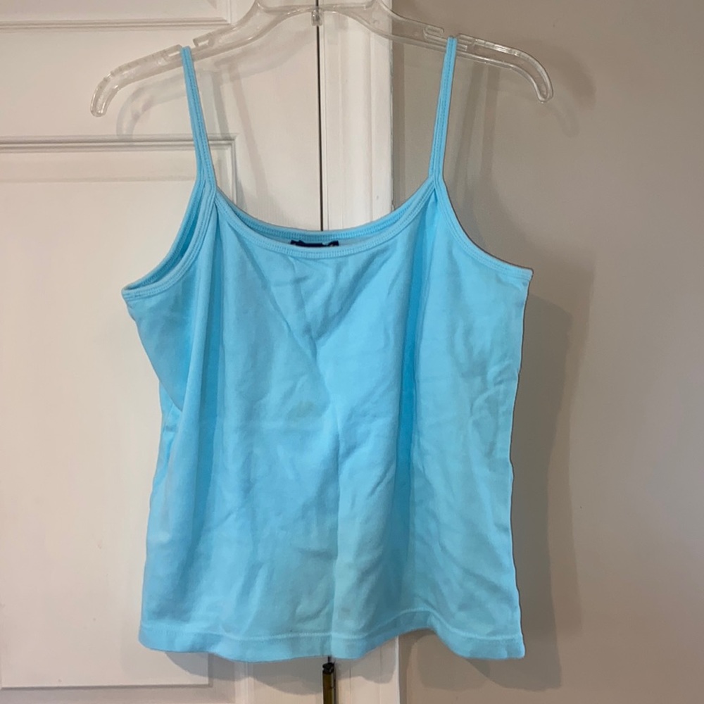 Light blue SML SPORT tank top